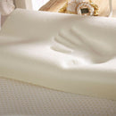 Bamboo Cervical Pillow Memory Foam Fabric Cover Bed Pillow Washable Style 2