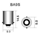 10x Super White BA9S COB Chip LED Car License Plate Turn Signal Bulb Light R0M0