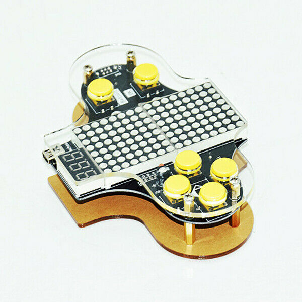 Electronic DIY Game Console Kit V2 Soldering Practice Kit Open Source L6K5