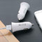 5V 1A Universal Smart IC USB Car Charger with LED Indicator Ring for Phone