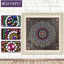 5D DIY Special Shaped Diamond Painting Mandala Embroidery Mosaic Craft Kit