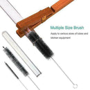 11Pcs Cleaner Practical Cleaning Kit Assorted Airbrush Nozzle Brush Durable V3Y9