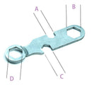 Multi-functional Wrench Skateboard Wrench Longboard Skate Roller Repair Tools
