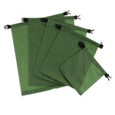 New 5 pcs Set Waterproof Dry Bag Sack Storage Pouch Camping Kayaking Green