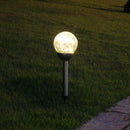 Super Solar Powered Garden Outdoor Yard Light Landscape Path Decorate Lamp qwe