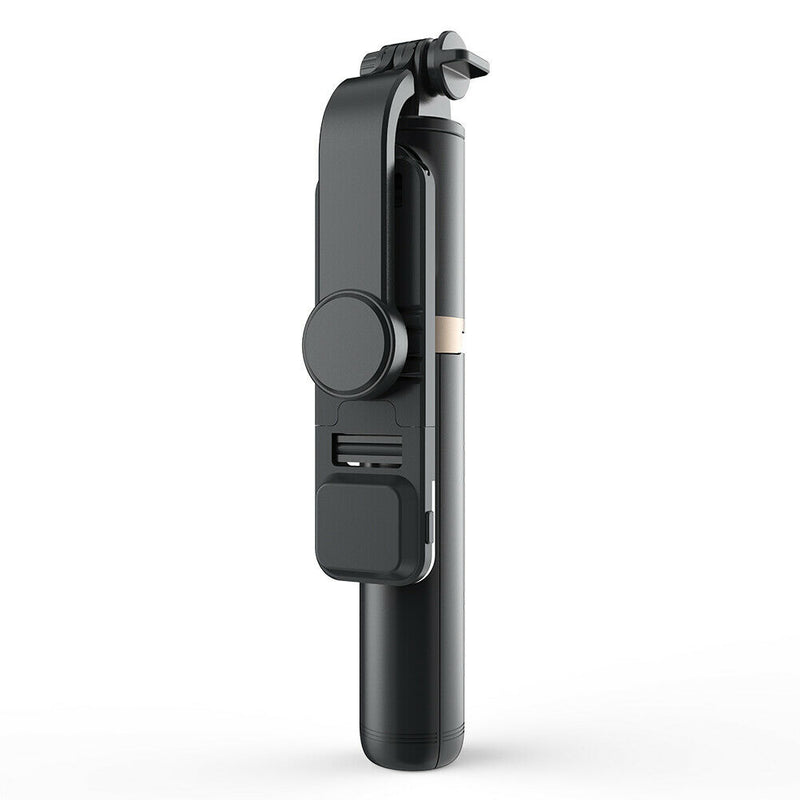 Q03S Aluminum Bluetooth Selfie Stick Tripod w/ Remote Shutter + Fill Light A