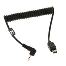 2x 2.5mm to MC-DC2 N3 Remote Shutter Release Cable for Nikon D610,D600,D750,D90