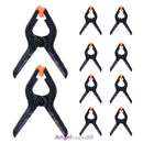 10Pcs Heavy Duty Plastic Nylon Spring Clamp Clip Tips for Photography Background