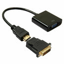 Standard DVI to Vga WAWPI Male to Female DVI adapter 24 + 1 A VGI Digital f