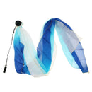 Belly Dance Silk Veil Poi Throw Balls Dancing Accessories Turqoise Blue