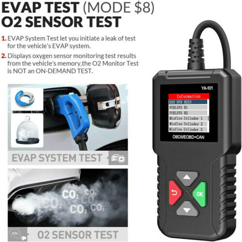 Automotive Scanner OBD Code Reader Car Check Engine Fault Diagnostic ToolSEAU