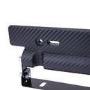 Adjustable Universal Carbon Fiber Racing License Number Plate Frame Holder OZ