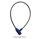 Metal Bicycle Lock Universal MTB Road Bike Anti Theft Security Lock (Black)