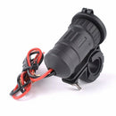 12V Waterproof Motorcycle  Lighter Power Plug Outlet Socket