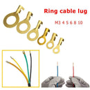 150pcs/set Lugs Ring Eyes Copper Crimp Cable Connector Wire Terminals Kit