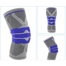 New Grey Elastic Knee Support Bracket Kneepad Adjustable Patella Knee Pad B D1L1
