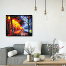 Street Walk Paintings By Numbers Kit Wall Art Paints On Canvas Home Decor