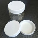 25Pcs Plastic Storage Caps Lids for Standard Regular Mouth Jar 70mm