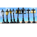 Micro Landscape Decor Mini Signpost & Street Light DIY Fairy Garden Ornament