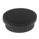 1Set Rear Lens Cap + Body Cover for Canon Camera DSLR SLR EOS EF EF_