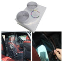 140x180cm Clear Car Taxi Isolation Film Protective Cover Curtain Anti-Fog