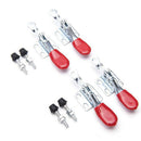 4Pcs GH-201A Vertical Horizontal Quick Release Toggle Clamps Hand Push Tool Delu