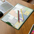 Green Office Mouse Pad Office Accessories Creative Layered Plan Message Fil