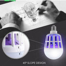 2 in 1 E27 9W LED Bulb Mosquito Killer Lamp Anti Fly Bug Zapper Light