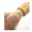 Coffee Grinder Cleaning Brush, Heavy Wood Handle & Natural Bristles Wood Dusting