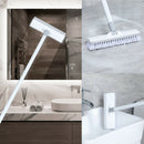 Floor Brush Scrub Brush Adjustable Height Long Handle for Tile Cleaning