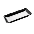Serving Tray Drinks Snacks Bar Party Tray Black G 25.2x17.6cm