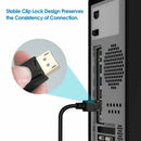 For PC 4K Displayport 1.2 DP Male to HDMI Converter Cable Cord Female Adapter