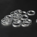 20Pcs Bicycle Chain Wheel Washer 1mm Stainless Steel Spacer Double Change Single