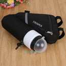 Waterproof Triangle Cycling Bike Bicycle Front Tube Frame Pouch Saddle Bag Black