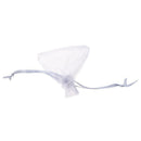 100 Grey Organza Gift Wedding Favors Bag Pouch 90x70mm HOT Z9Q5