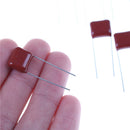 10Pcs Cbb 104J 630V 100Nf 0.1Uf P10Mm Metallized Film Capacitor AU ME