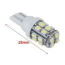 4/10X T10 20-SMD LED Bulb Super Bright Car Lights - 194 2825 W5W 168 New A0 V0F2
