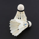 12pcs  Training Goose Feather Shuttlecock Birdies Badminton Ball Game Sport