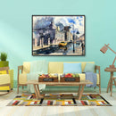 Diamond Painting Car Taxi Street DIY Full Round Drill Wall Picture 40x30cm