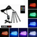 1PCs 5050 RGB LED Strip Lights 36LED SMD 5V Car Interior Music +Controller