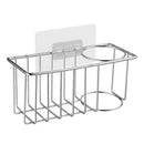 2 In 1 For Kitchen Stainless Steel Sink Organizer Space Saving Draining Rack
