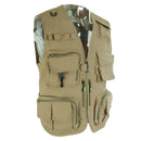 Men Multi Pocket Waistcoat Fishing Vest Photography Work Camera Vest 4XL with