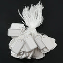Package of 500 Carton labels price 25 * 13mm with rope L7W1