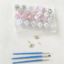 DIY Paint By Numbers 16"*20" Kit Umbrella Girl Painting On Canvas Home Decor