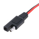 18AWG DC Power Automotive Plug   SAE DIY Cable ExtensionCordCableQ9