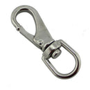2PCS  Aluminum CarabinerKey Chain Clip Snap Hook Karabiner Camping Keyring
