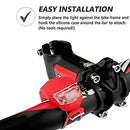 6pcs/set LED Silicone Bicycle Front Rear Lights Bike Headlight Tail Lamps
