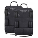 2Pcs Car Seat Back Protector Cover for Children Baby Kick Mat Protect Stora