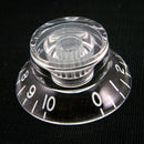 Acrylic Guitar Speed Control Knobs for LP Electric Guitar Replacement Clear