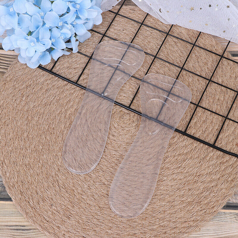 3/4 Length Transparent Gel Soft Anti-slip Cushion Insoles for High J rsPGjoJ Bj